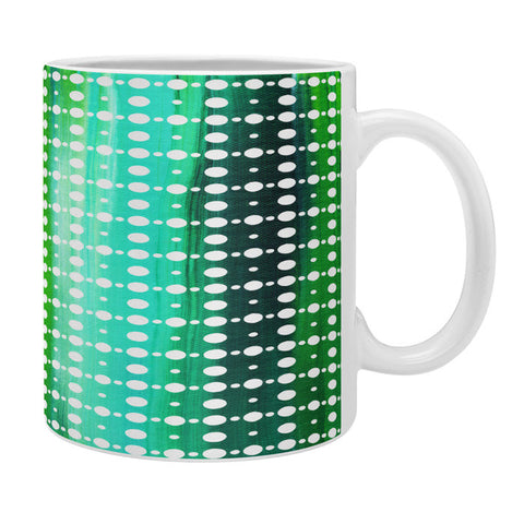 Madart Inc. Sea of Whimsy Stripes And Circles Coffee Mug