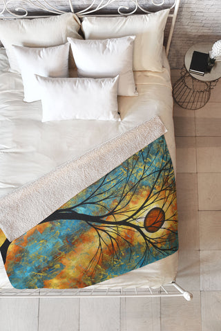 Madart Inc. Simply Delightful Fleece Throw Blanket