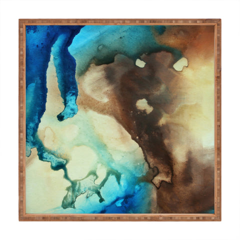 Madart Inc. Sky Drama Square Tray