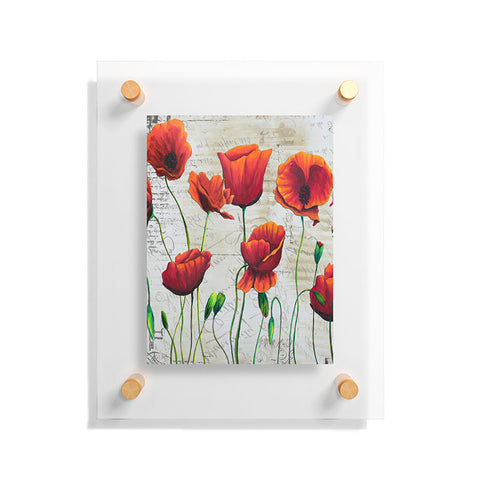 Madart Inc. Soft Wind Blowing Floating Acrylic Print