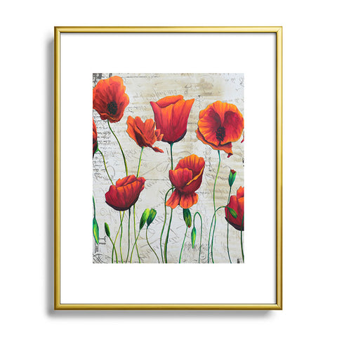Madart Inc. Soft Wind Blowing Metal Framed Art Print