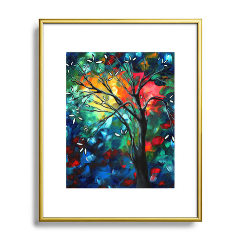 Madart Inc. Spring Blossoms Metal Framed Art Print