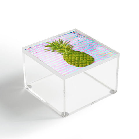 Madart Inc. Striped Pineapple Acrylic Box