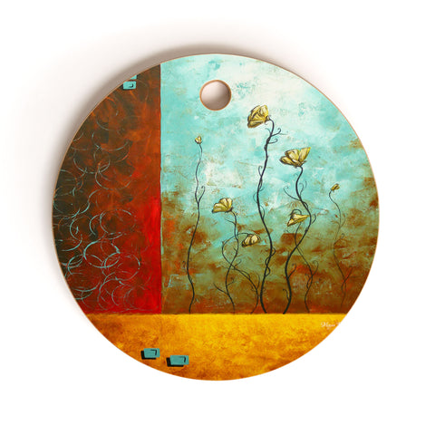 Madart Inc. Subtle Changes Cutting Board Round