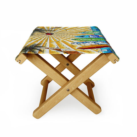 Madart Inc. Summer Break Folding Stool