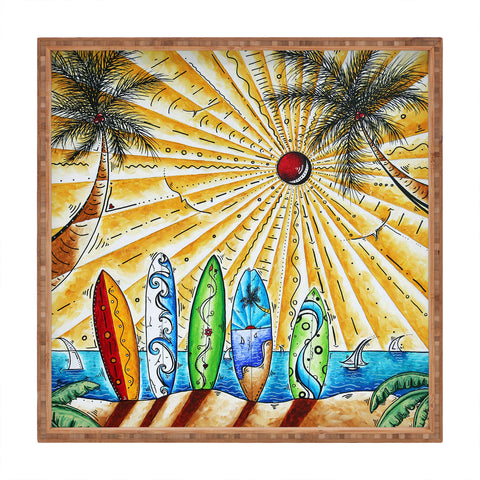 Madart Inc. Summer Break Square Tray