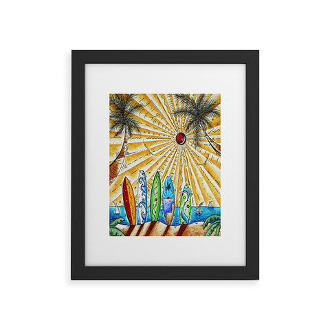 Madart Inc. Summer Break Framed Art Print