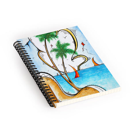 Madart Inc. Summer Daze Spiral Notebook