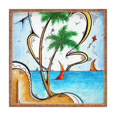 Madart Inc. Summer Daze Square Tray