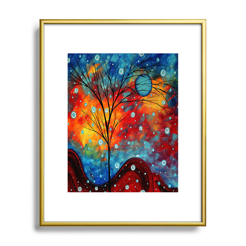 Madart Inc. Summer Snow Metal Framed Art Print