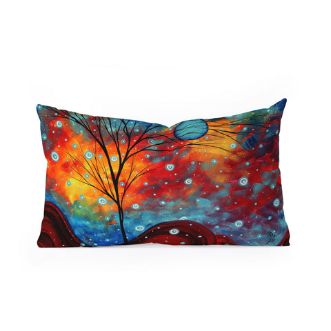 Madart Inc. Summer Snow Oblong Throw Pillow