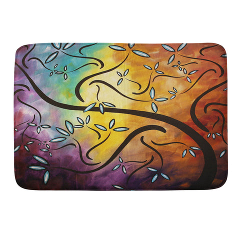 Madart Inc. Sweet Blossom Memory Foam Bath Mat