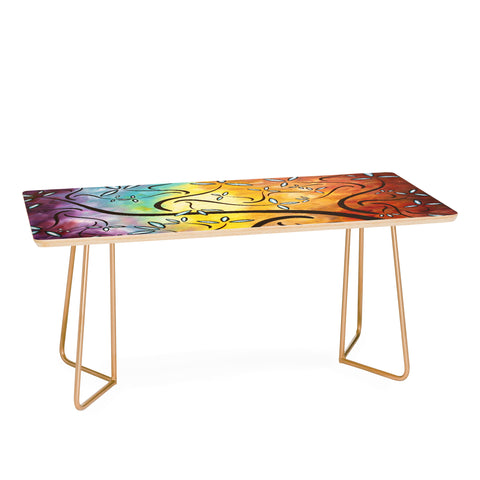 Madart Inc. Sweet Blossom Coffee Table