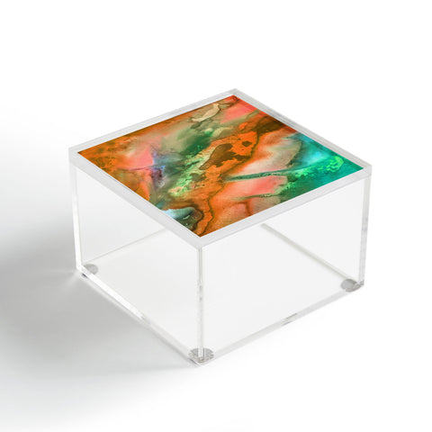 Madart Inc. The Beauty of Color Orange Acrylic Box