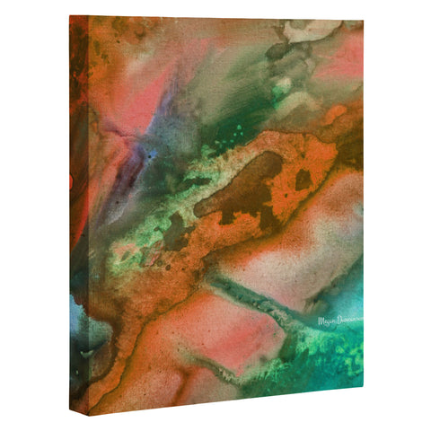 Madart Inc. The Beauty of Color Orange Art Canvas