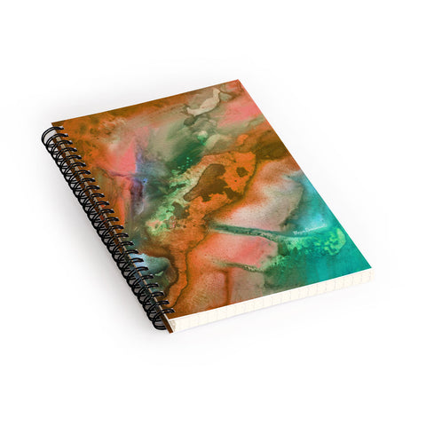 Madart Inc. The Beauty of Color Orange Spiral Notebook