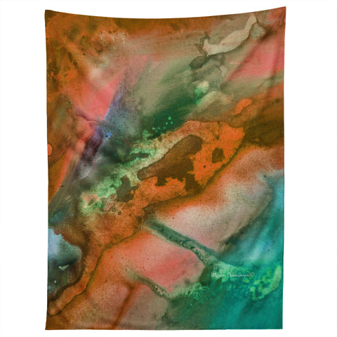 Madart Inc. The Beauty of Color Orange Tapestry