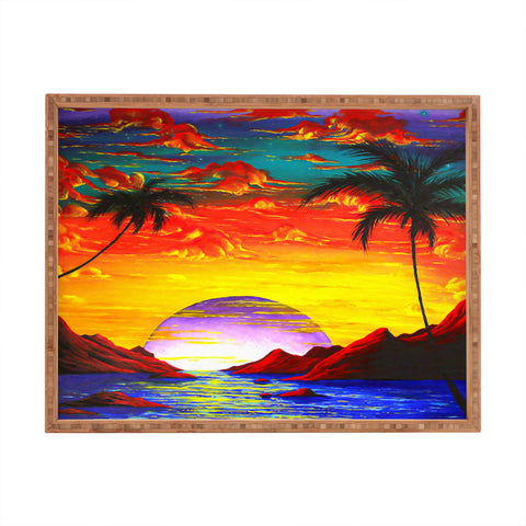 Madart Inc. The Birth Of Eden Rectangular Tray