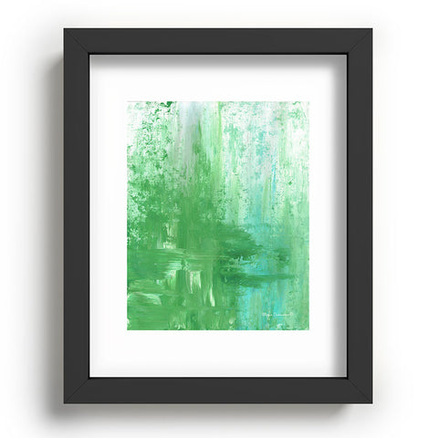 Madart Inc. The Fire Within Minty Recessed Framing Rectangle