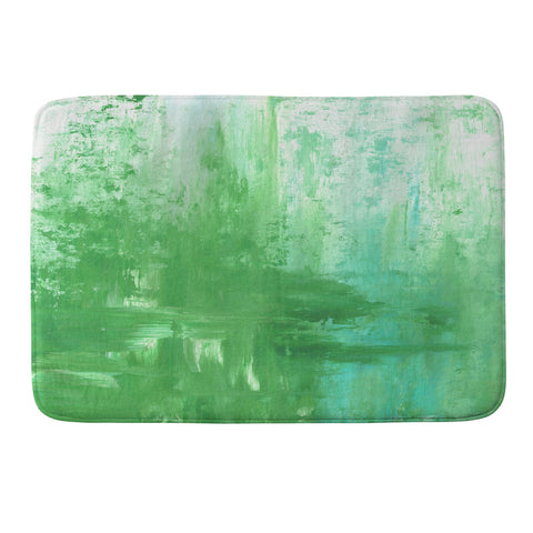 Madart Inc. The Fire Within Minty Memory Foam Bath Mat