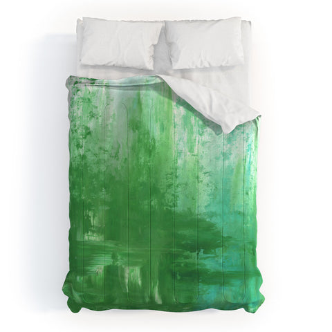 Madart Inc. The Fire Within Minty Comforter