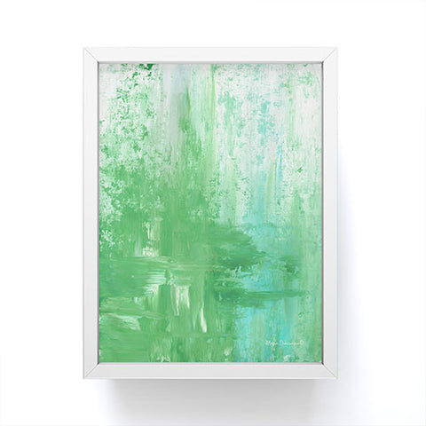 Madart Inc. The Fire Within Minty Framed Mini Art Print