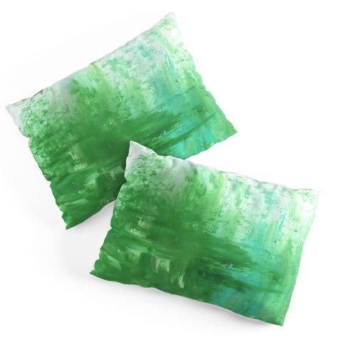 Madart Inc. The Fire Within Minty Pillow Shams