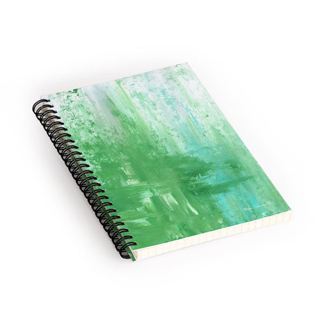 Madart Inc. The Fire Within Minty Spiral Notebook