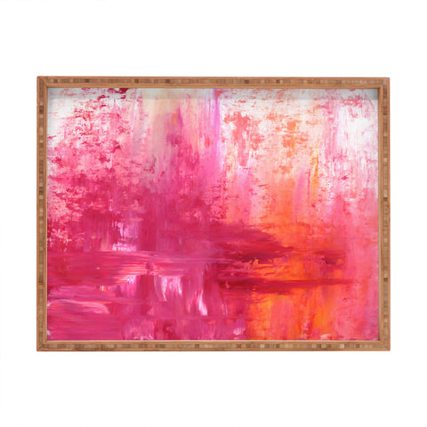 Madart Inc. The Fire Within Rectangular Tray