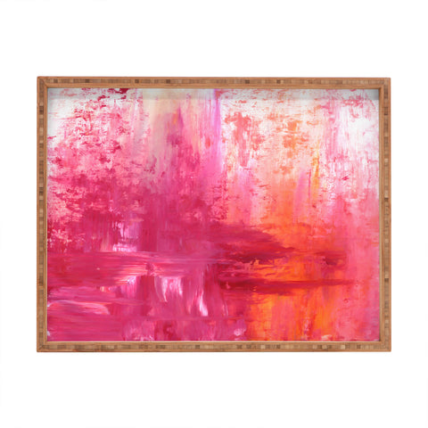 Madart Inc. The Fire Within Rectangular Tray