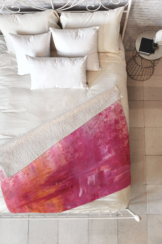 Madart Inc. The Fire Within Fleece Throw Blanket