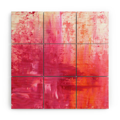 Madart Inc. The Fire Within Wood Wall Mural