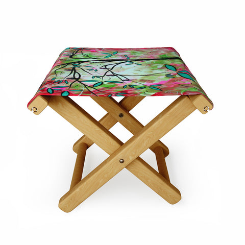 Madart Inc. Through The Looking Glass Folding Stool