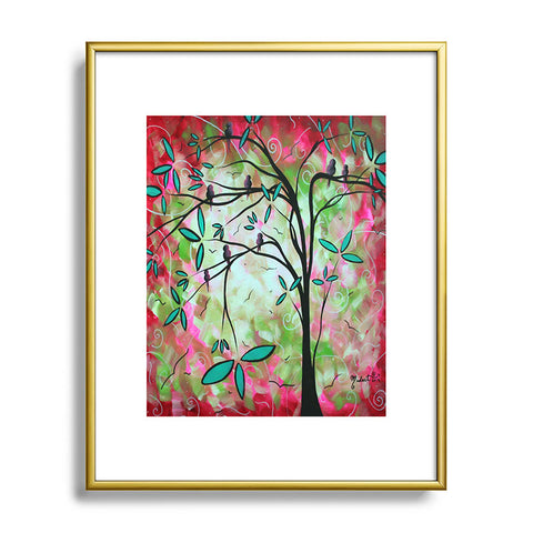 Madart Inc. Through The Looking Glass Metal Framed Art Print