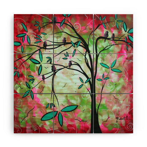 Madart Inc. Through The Looking Glass Wood Wall Mural