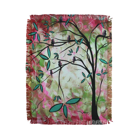 Madart Inc. Through The Looking Glass Throw Blanket