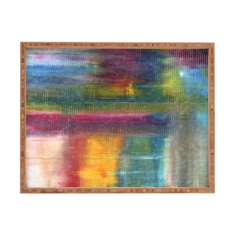Madart Inc. Through the Rain Rectangular Tray