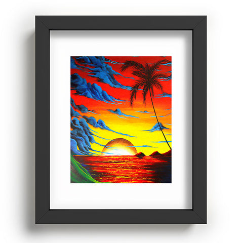 Madart Inc. Tropical Bliss Recessed Framing Rectangle