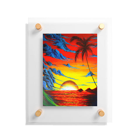 Madart Inc. Tropical Bliss Floating Acrylic Print