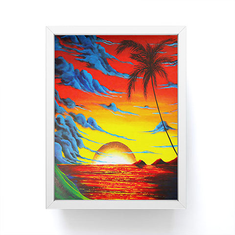 Madart Inc. Tropical Bliss Framed Mini Art Print