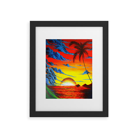 Madart Inc. Tropical Bliss Framed Art Print