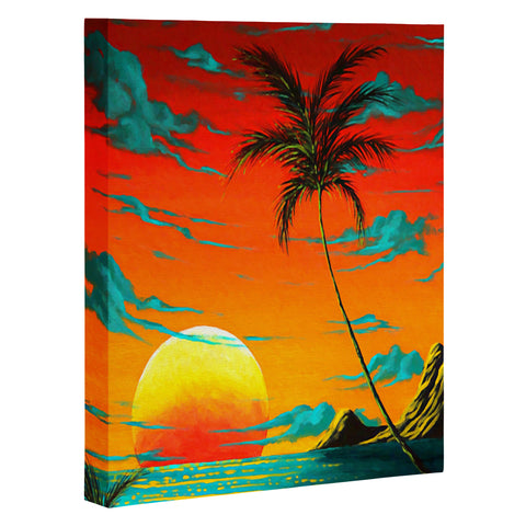 Madart Inc. Tropical Burn Art Canvas