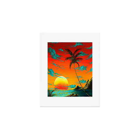 Madart Inc. Tropical Burn Art Print