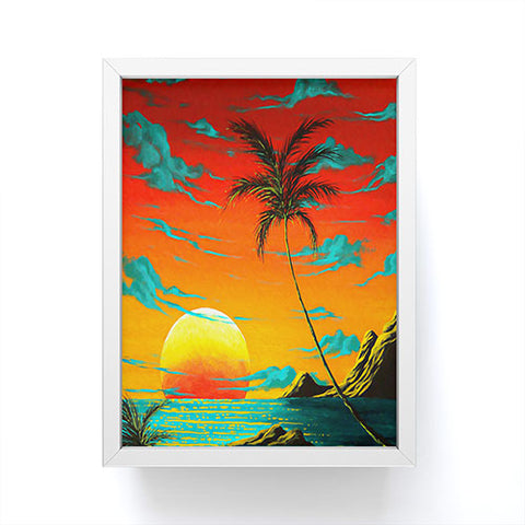Madart Inc. Tropical Burn Framed Mini Art Print