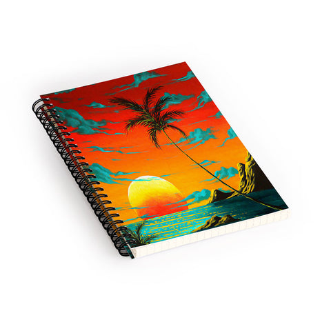 Madart Inc. Tropical Burn Spiral Notebook