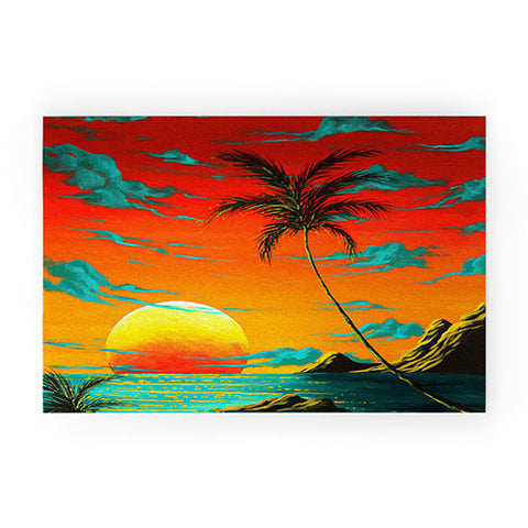 Madart Inc. Tropical Burn Welcome Mat