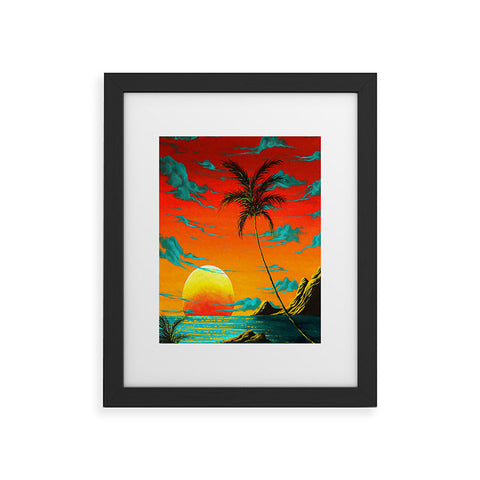 Madart Inc. Tropical Burn Framed Art Print