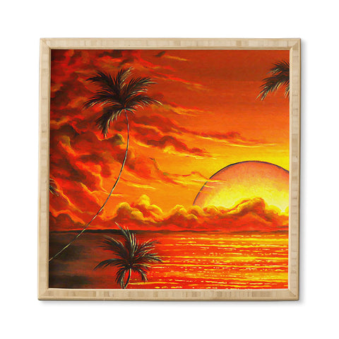 Madart Inc. Tropical Energy Framed Wall Art