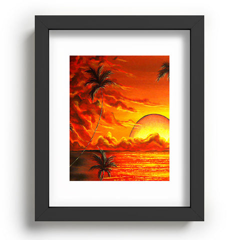 Madart Inc. Tropical Energy Recessed Framing Rectangle