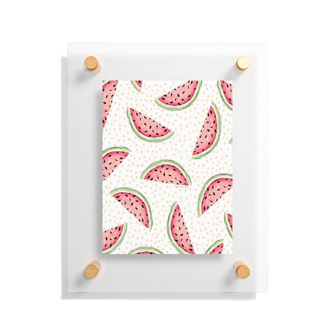 Madart Inc. Tropical Fusion 18 Watermelon Floating Acrylic Print